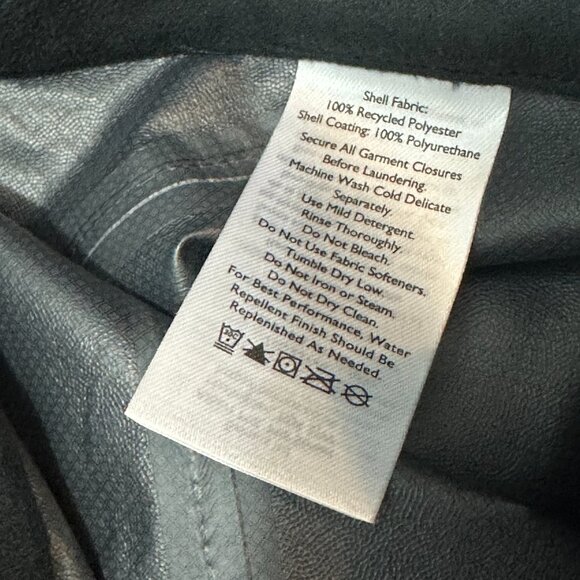 Eddie Bauer M Cloud Cap Stretch Rain Pants Black Waterproof Outer Layer - Picture 7 of 9